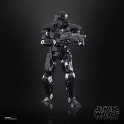 Star Wars: The Mandalorian Black Series Deluxe Action Figure 2022 Dark Trooper 15 Cm -Hasbro x hasf4066 i
