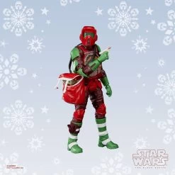 Scout Trooper (Holiday Edition) Star Wars Black Series Action Figure 15 Cm -Hasbro x hasf5307 f