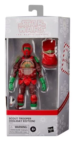 Scout Trooper (Holiday Edition) Star Wars Black Series Action Figure 15 Cm