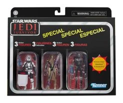 Star Wars Jedi: Survivor Vintage Collection Gaming Greats Action Figure 3-Pack 2022 Special 10 Cm