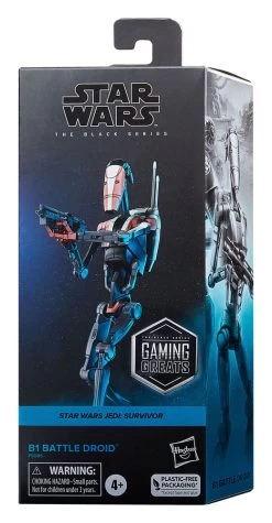 B1 Battle Droid Exclusive Star Wars: The Force Unleashed Black Series Gaming Greats Action Figure 15 Cm