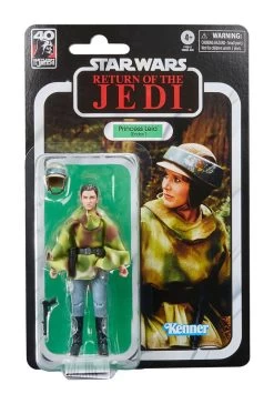 Princess Leia (Endor) Star Wars Episode VI 40th Anniversary Black Series Action Figure 15 Cm