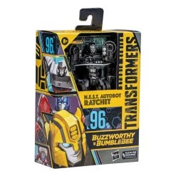 N.E.S.T. Autobot Ratchet Transformers: Dark Of The Moon Buzzworthy Bumblebee Studio Series Action Figure 11 Cm -Hasbro x hasf7101 d